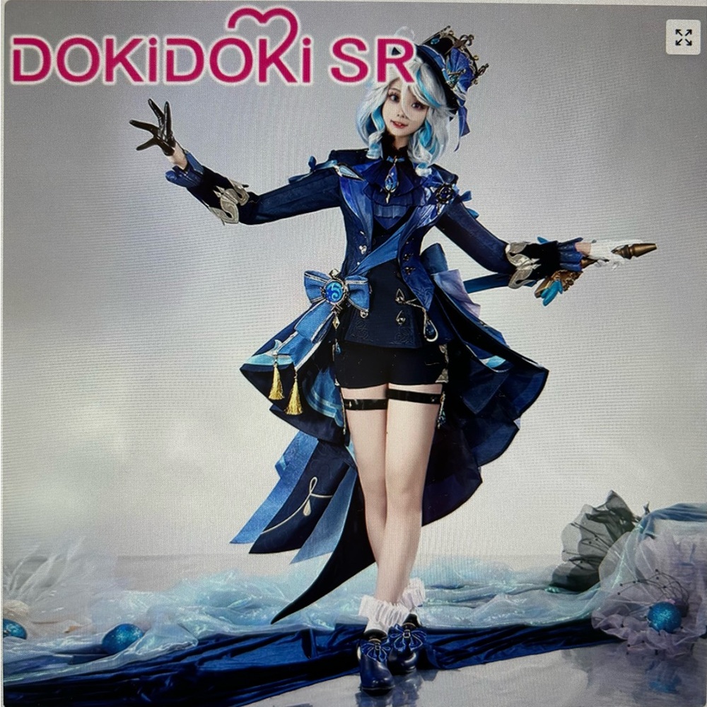 Fontaine Furina Costume Dark Cosplay size M (see description)
